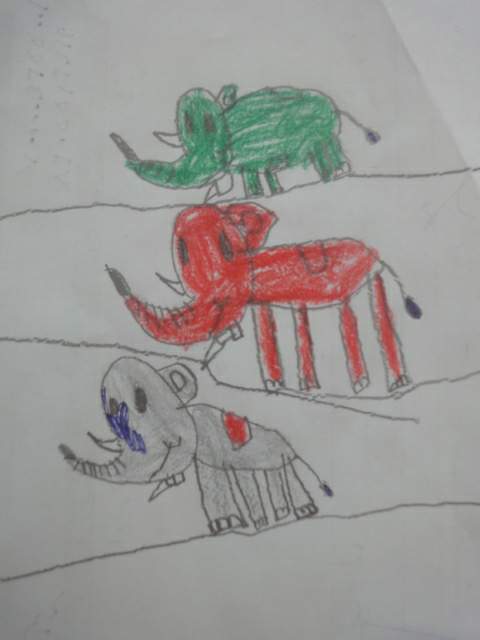 Elephants - Oktay Vahidi Azar  فیل ها  اکتای وحیدی آذر